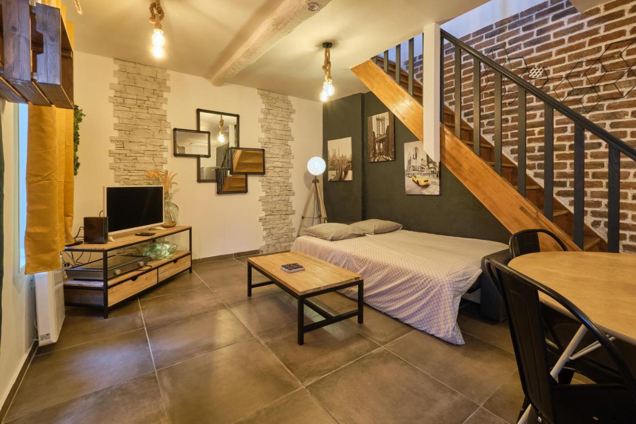 Melina - Jacuzzi - Maison Avec Cour Climatisee Proche Cite Medieval Carcassonne Eksteriør bilde