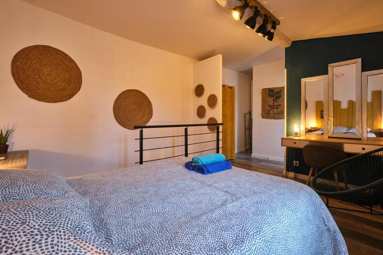 Melina - Jacuzzi - Maison Avec Cour Climatisee Proche Cite Medieval Carcassonne Eksteriør bilde